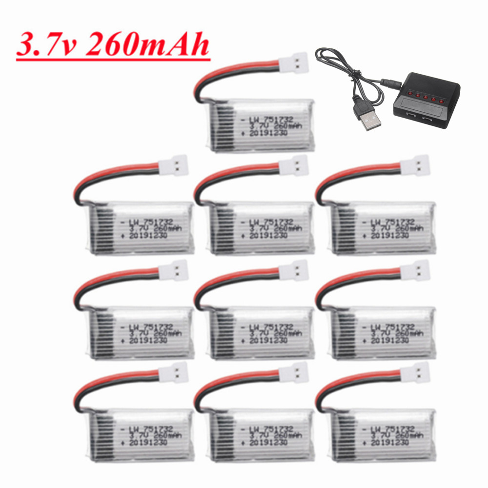 Eachine Drone E010 - بطارية ليبو لطائرة بدون طيار رباعية
