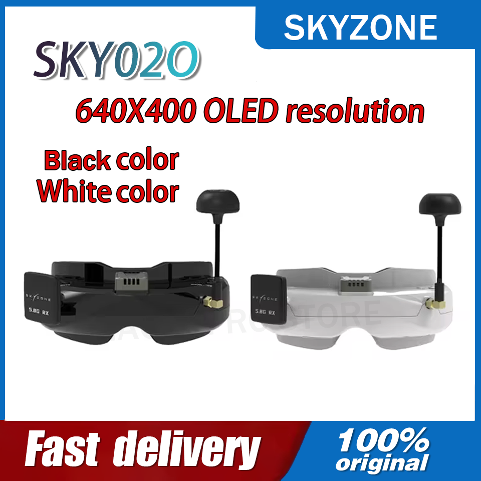 نظارة FPV من SKYZONE طراز SKY0 - مراجعة Drone Racing Goggles وسعره