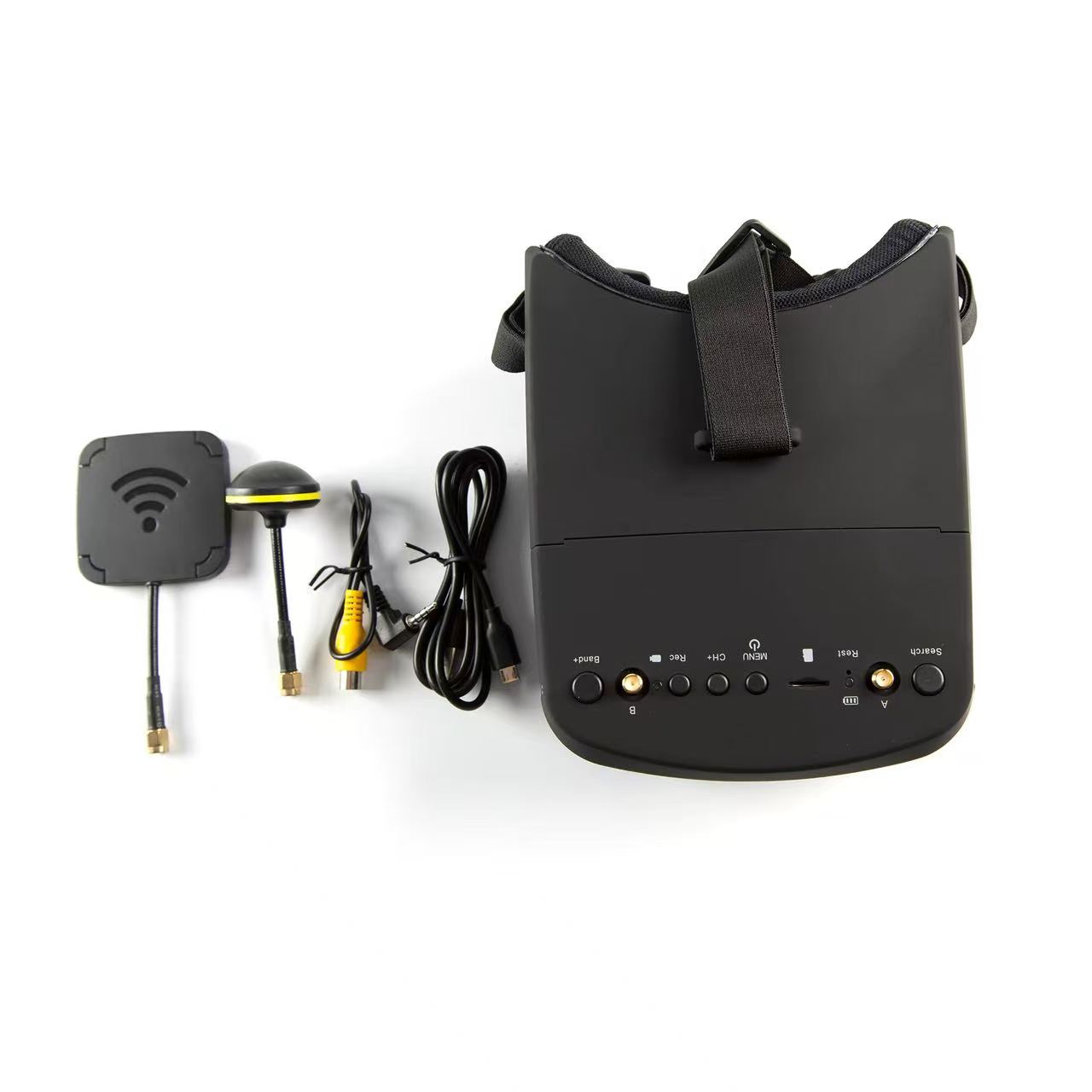 نظارات EV800D FPV بشاشة قابلة  - مراجعة Drone Racing Goggles وسعره