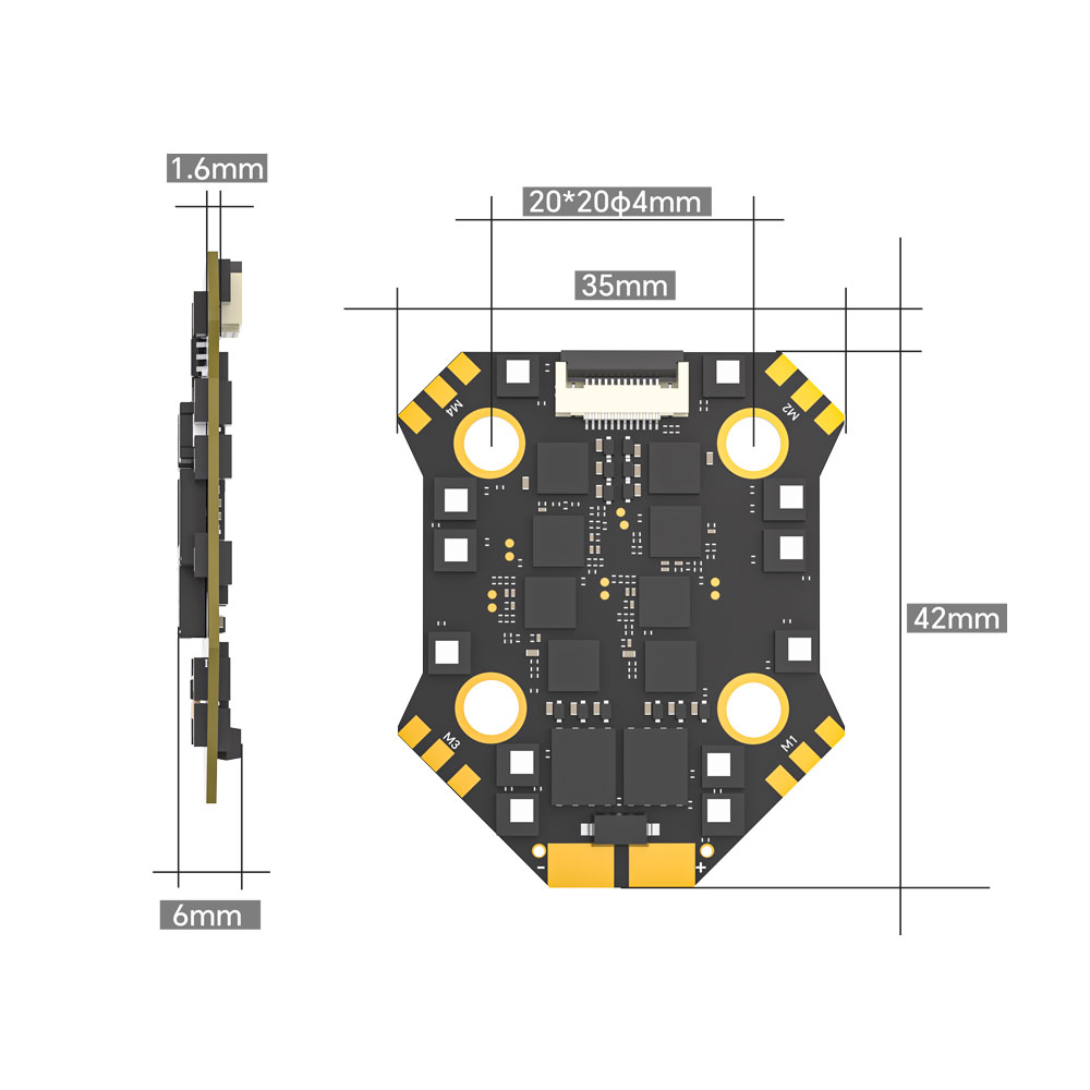 وحدة تحكم طيران iFlight Borg F - مراجعة Drone Racing Flight Controller وسعره
